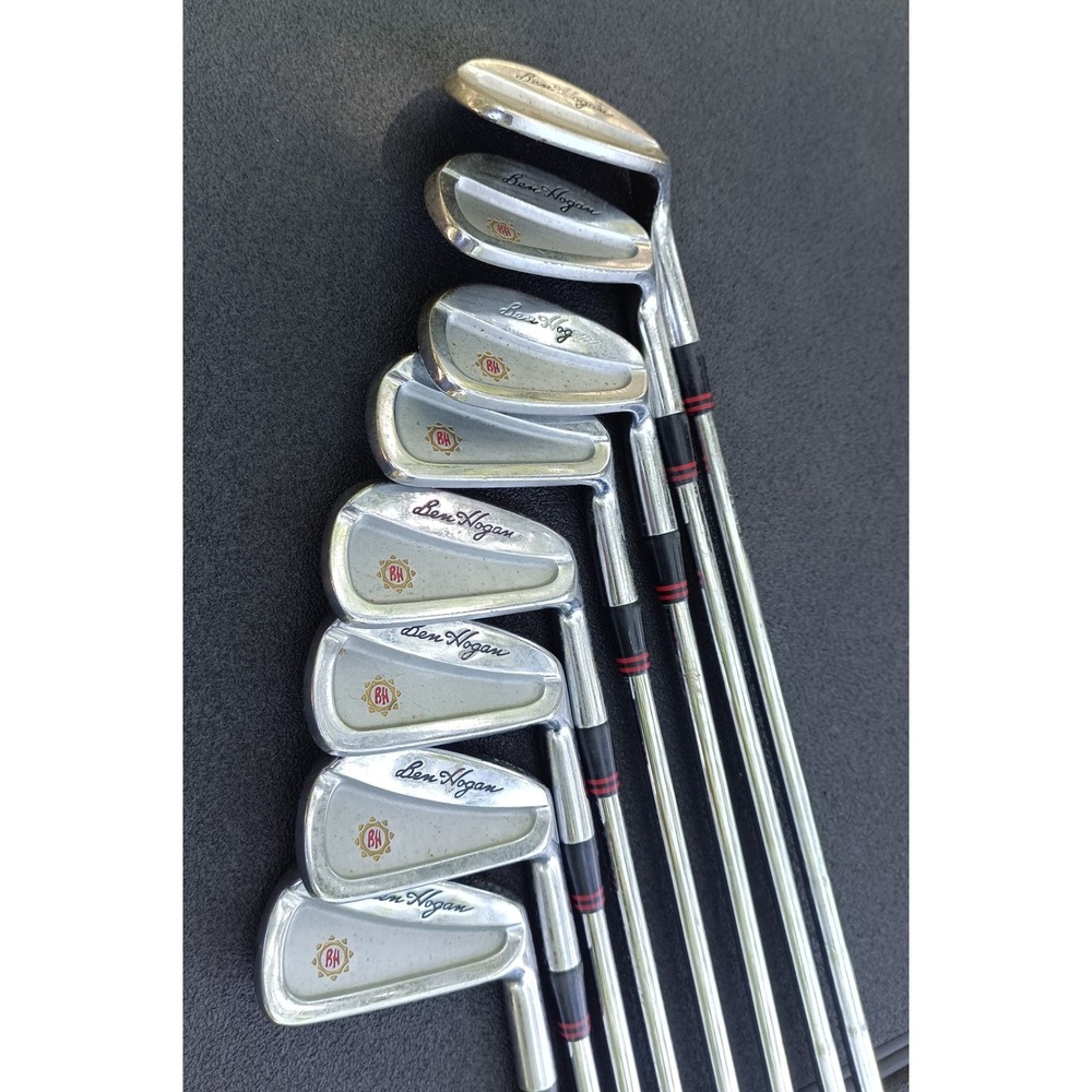 Ben Hogan Apex Plus Irons Set 2-9 SW Missing 4 Iron Right Hand Apex Steel Flex 3
